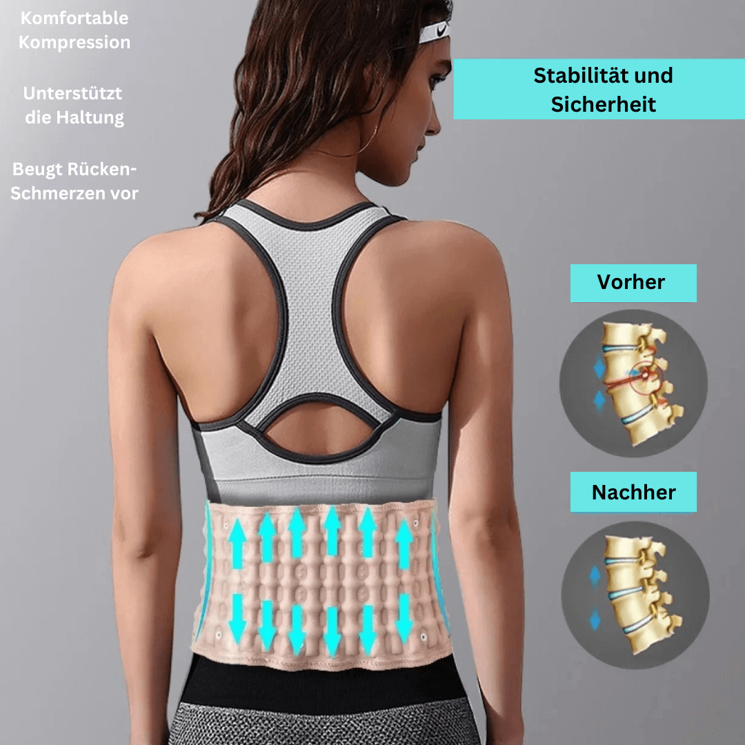 pukita Painbelt AIR - Rückenstütze für Stabilität u. Sicherheit