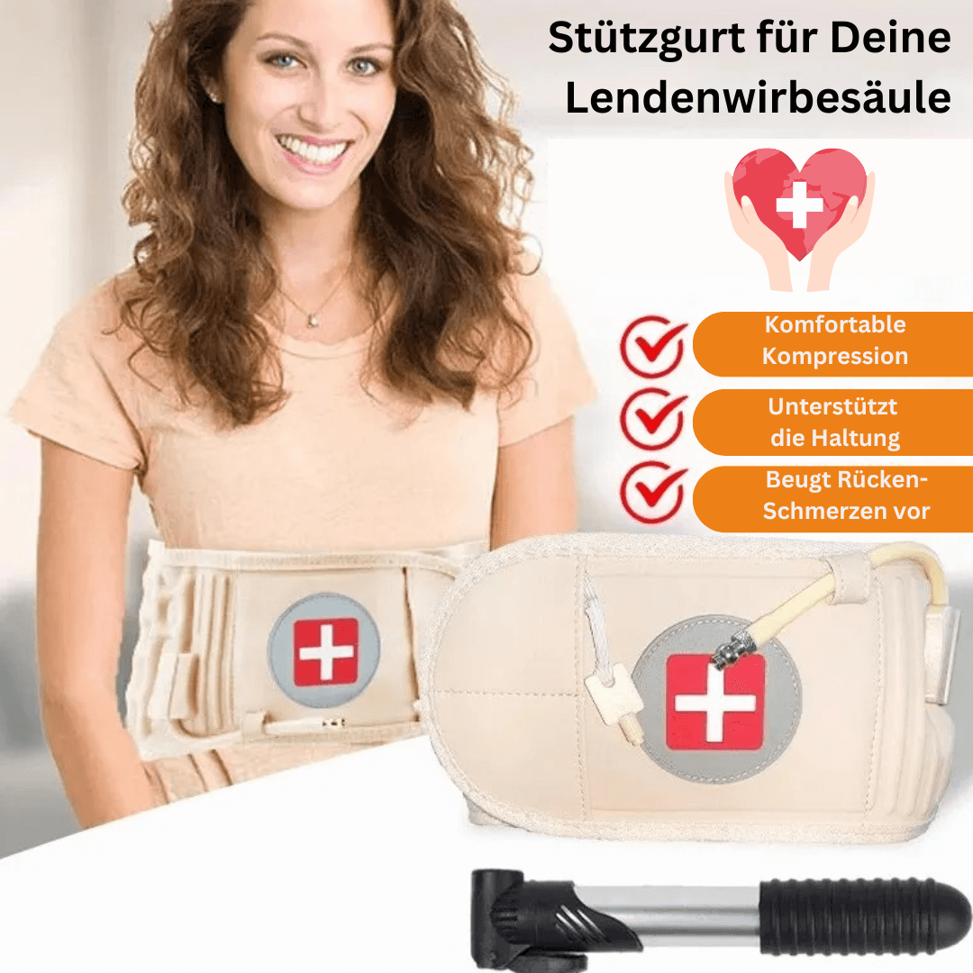 pukita Painbelt AIR - Rückenstütze für Stabilität u. Sicherheit
