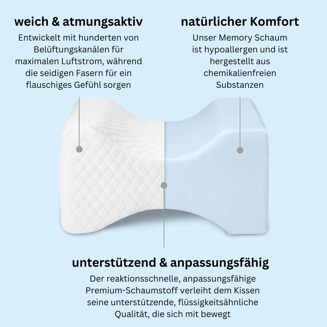 pukita Bones – Dein Kniekissen für Balance, Komfort & erholsamen Schlaf
